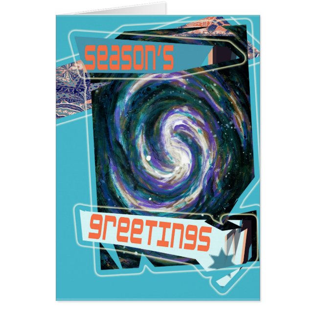 Die Grüße der Saison von einer Fernen Bahn Galaxy! (Vorne)