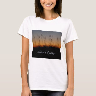 Die Grüße der Seemänner und Dünen bei Sonnenunterg T-Shirt