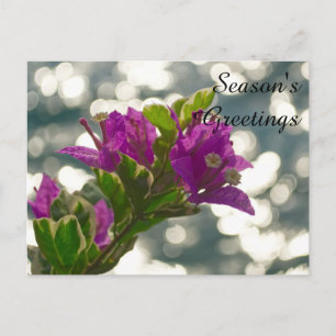 Die Grüße Frühlingsblumen Bokeh Postkarte