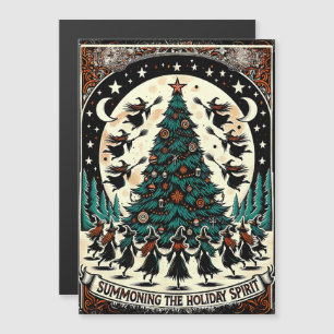 Die Grußkarte des Urlaubssinns beschwören Magnetkarte