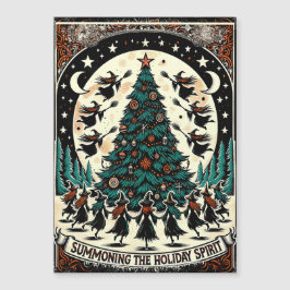 Die Grußkarte des Urlaubssinns beschwören Magnetkarte