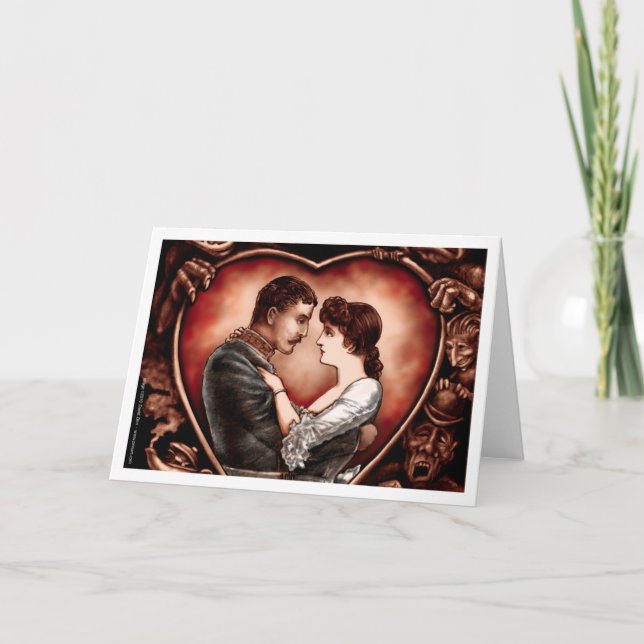 Die Grußkarte des Zauberers Karte (Vorderseite)