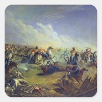 Die Guard-Hussars, die in Warschau angreifen