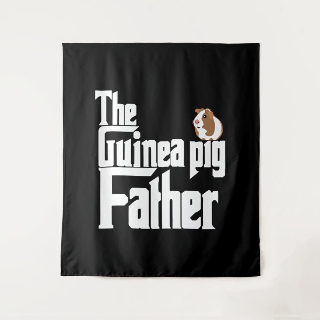 Die Guinea Pig Vater Wandteppich (Vorderseite)