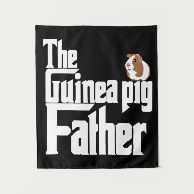 Die Guinea Pig Vater Wandteppich (Vorderseite)