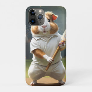 Die Guinea Schweinekricketer: in Weiß gekleidet, Case-Mate iPhone Hülle