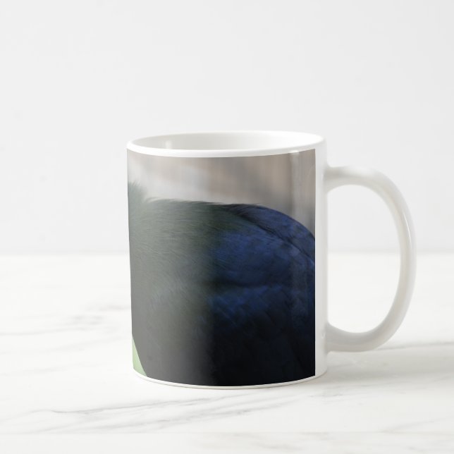 DIE GUINEA TURACO KAFFEE TASSE (Rechts)