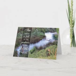 Die Güte des Herrn - Bibelkarte Karte