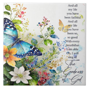 Die Güte Gottes Fliese