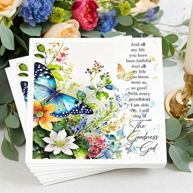 Die Güte Gottes Serviette (Von Creator hochgeladen)