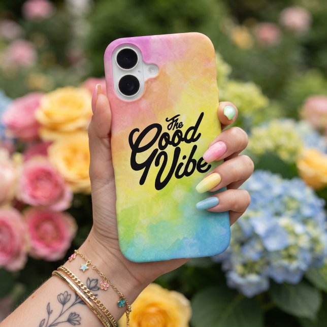 Die gute Stimmung iPhone 16 Hülle (Von Creator hochgeladen)