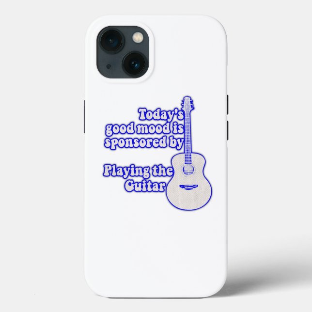 Die gute Stimmung von heute wird von der Gitarre g Case-Mate iPhone Hülle (Rückseite)