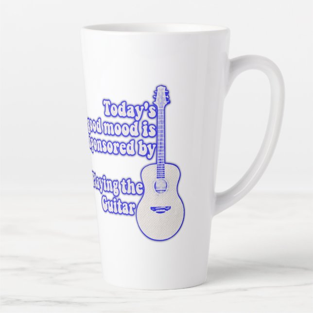 Die gute Stimmung von heute wird von der Gitarre g Milchtasse (Rechts)