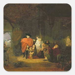 Die Güte von Louis XVI Quadratischer Aufkleber