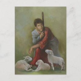 Die gute Weihnachtskarte Postkarte