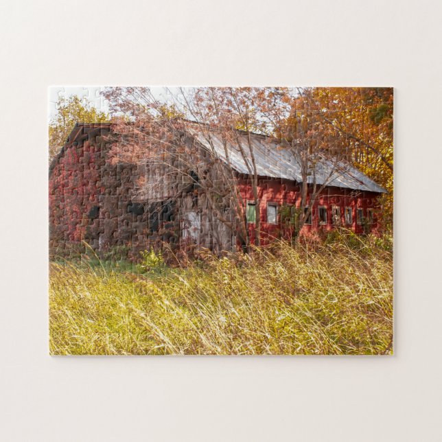 Die guten alten Zeiten der Landwirtschaft Puzzle (Horizontal)