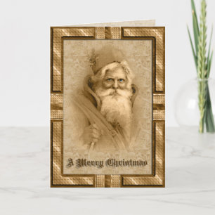 Die guten alten Zeiten Feiertagskarte