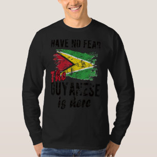 Die Guyaner sind hier Guyana Flag Guyana Roots T-Shirt