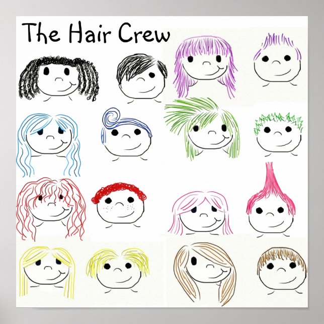 Die Haare-Crew Poster (Vorne)