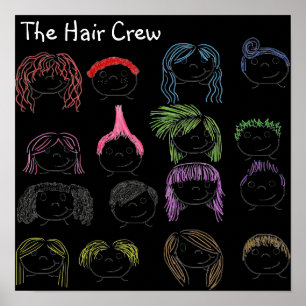 Die Haare-Crew Poster