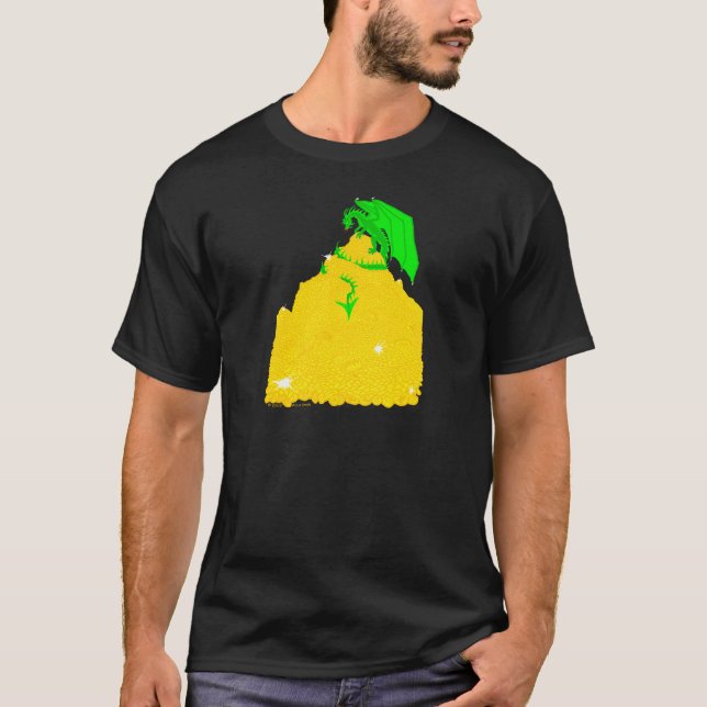 Die Habsucht des Drachen T-Shirt (Vorderseite)