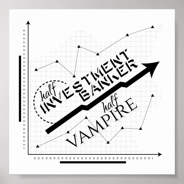 Die halbe Investmentbank, halb Vampire Poster (Vorne)