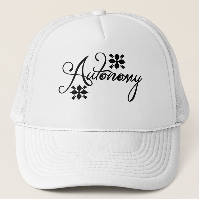 Die halbe Strecke wird es nicht schneiden Truckerkappe (Vorderseite)