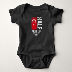 Die halbe Türkin ist besser als keine lustige türk Baby Strampler