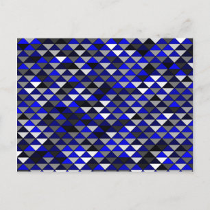 Die halbe und die halbe Diamantenkarte Postkarte