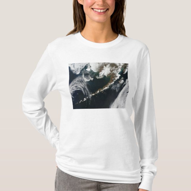 Die Halbinsel Alaskan und die Aleusianischen Insel T-Shirt (Vorderseite)