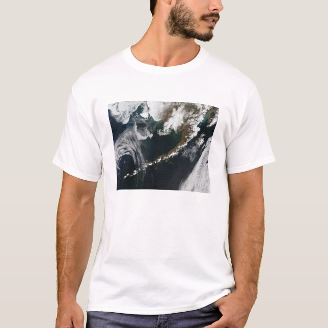 Die Halbinsel Alaskan und die Aleusianischen Insel T-Shirt (Vorderseite)