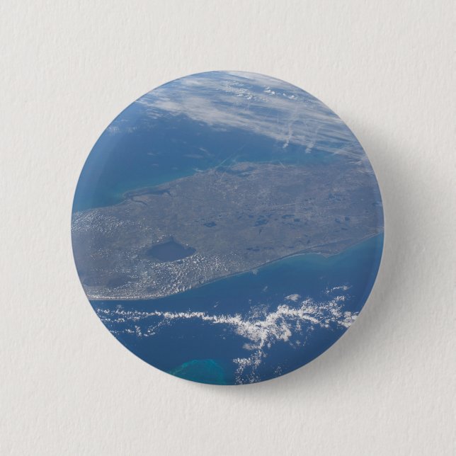 Die Halbinsel Florida. Button (Vorderseite)