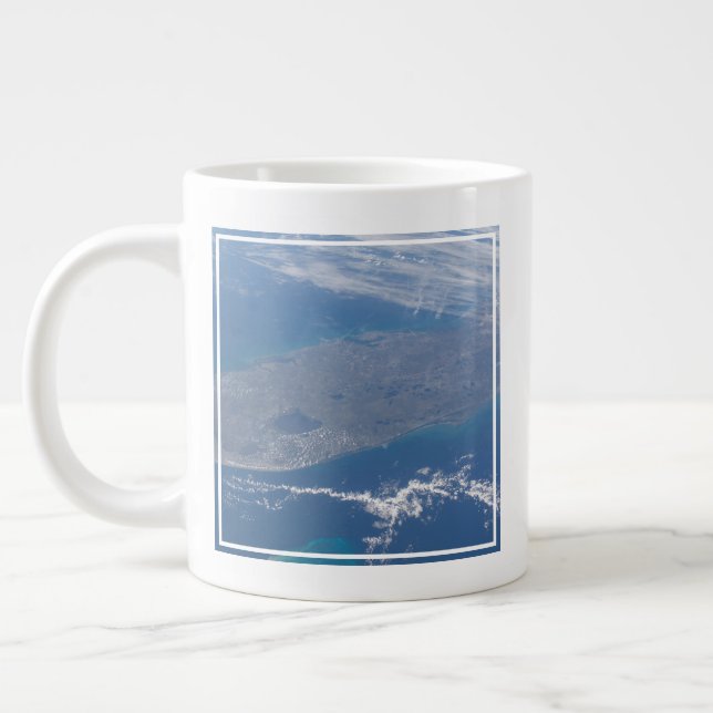 Die Halbinsel Florida. Jumbo-Tasse (Links)
