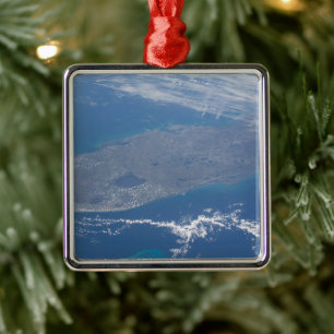 Die Halbinsel Florida. Ornament Aus Metall