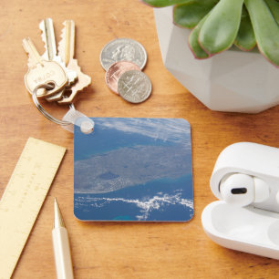 Die Halbinsel Florida. Schlüsselanhänger