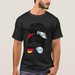 Die Hälfte der deutschen Hälfte Guatemala Mix Deut T-Shirt