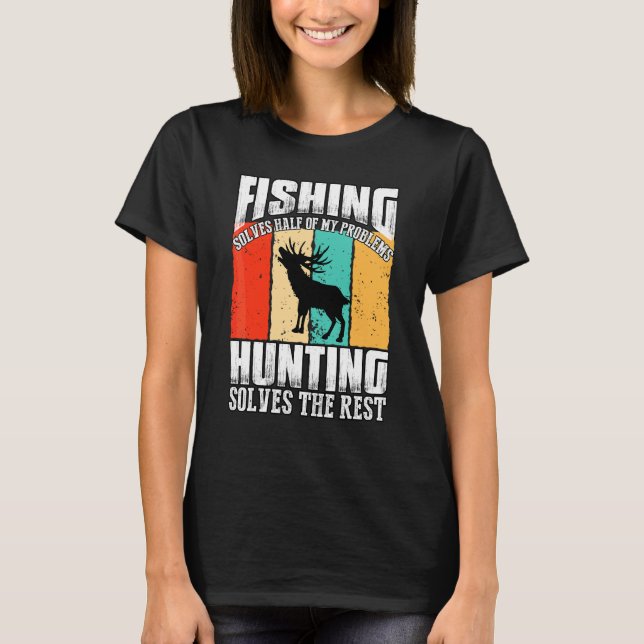Die Hälfte meiner Probleme mit der Jagd löst die F T-Shirt (Vorderseite)