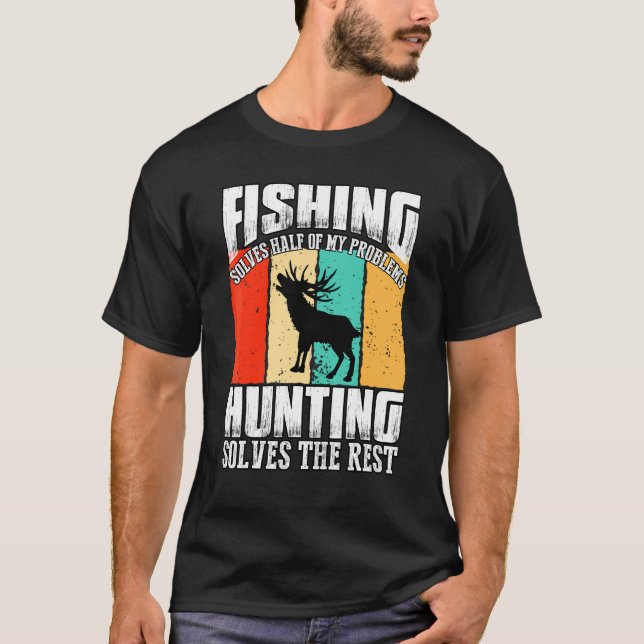 Die Hälfte meiner Probleme mit der Jagd löst die F T-Shirt (Vorderseite)