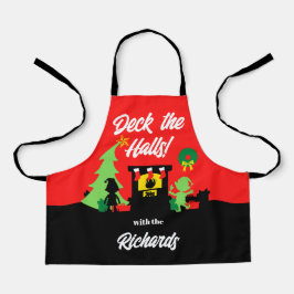 Die Hallen überprüfen Schürze