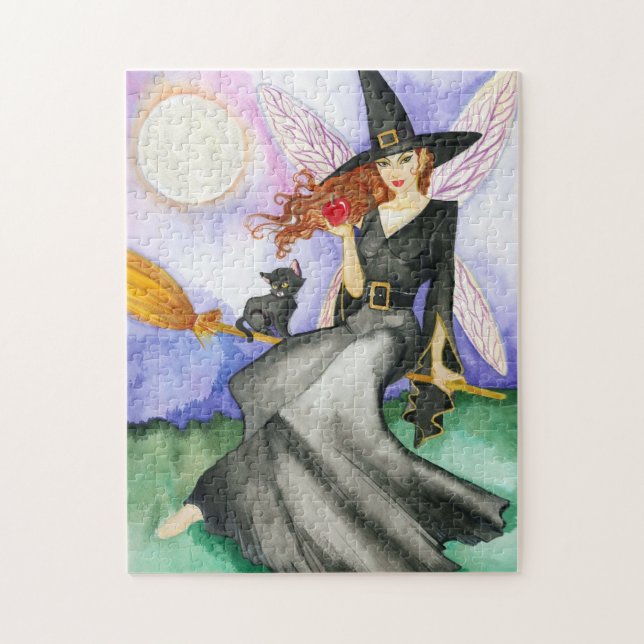 Die Halloween-Fee Puzzle (Vertikal)