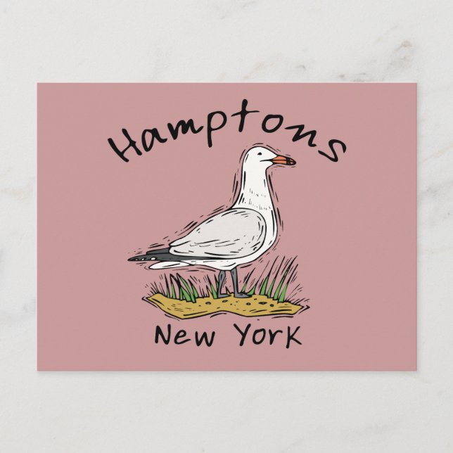 Die Hamptons Postkarte (Vorderseite)