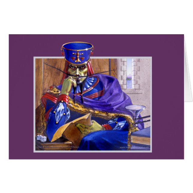 Die Hand der Gerechtigkeits-Karte (Vorderseite (Horizontal))