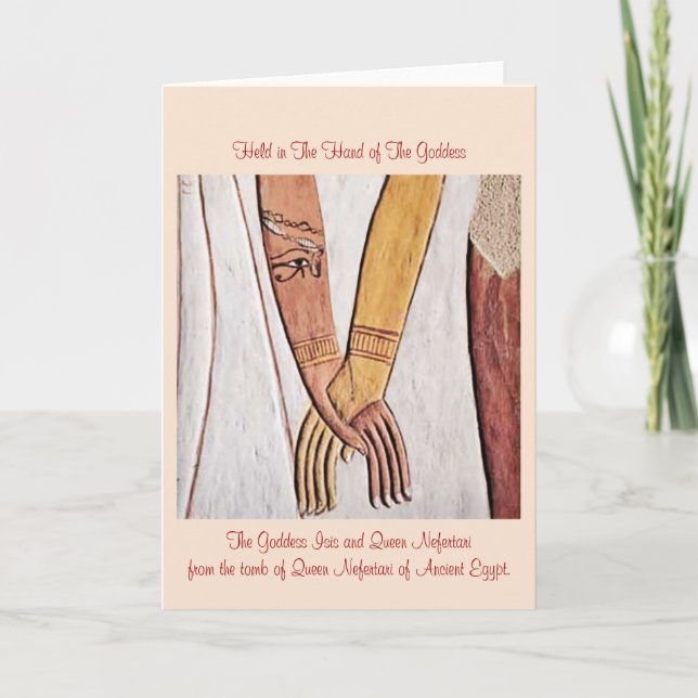 Die Hand der Goddess Cards Karte (Vorderseite)