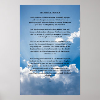 DIE HAND DES WINDES POSTER