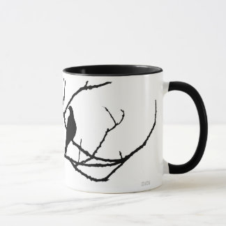 Die Hand des Winters und die Taube des Frühlinges Tasse