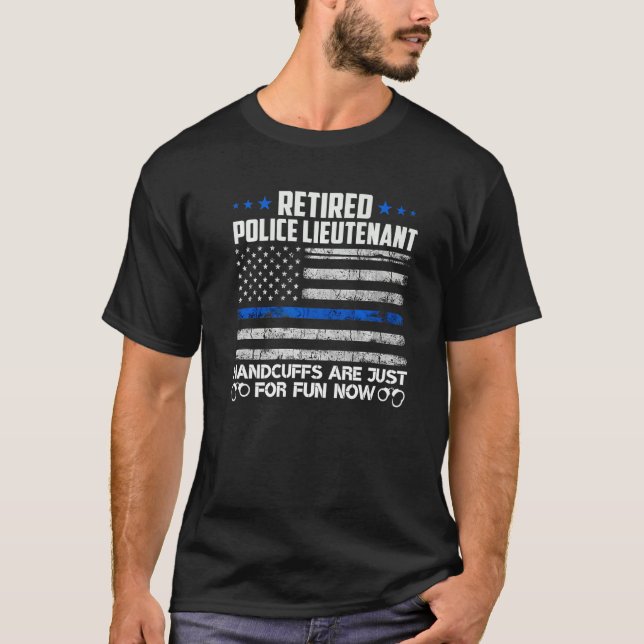 Die Handschellen des Polizeileutnants sind jetzt f T-Shirt (Vorderseite)