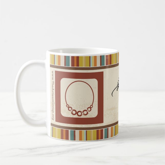 Die Handwerker-Gruppe MITGLIEDSTasse (Schmuck) Kaffeetasse (Links)