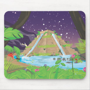Die Hängenden Gärten von Babylon Mousepad