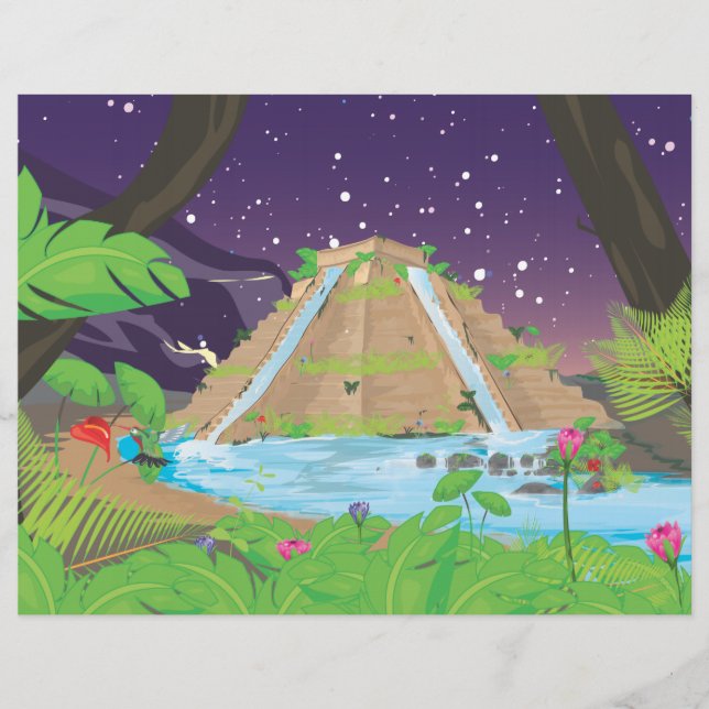 Die Hanggärten von Babylon Flyer (Vorne)