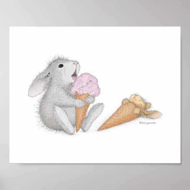 Die Happy Hoppers® Wall Art Poster (Vorne)